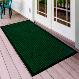 Коврик влаговпитывающий ребристый Стандарт 90*150см зеленый