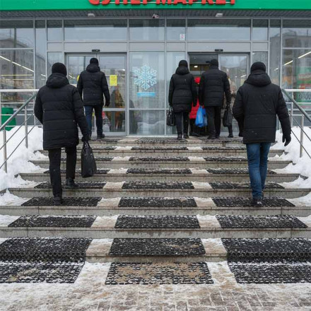 Коврик грязезащитный дорожка Sunstep 1*10м 2,2см