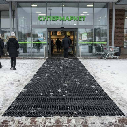 Коврик грязезащитный дорожка Sunstep 1*10м 2,2см