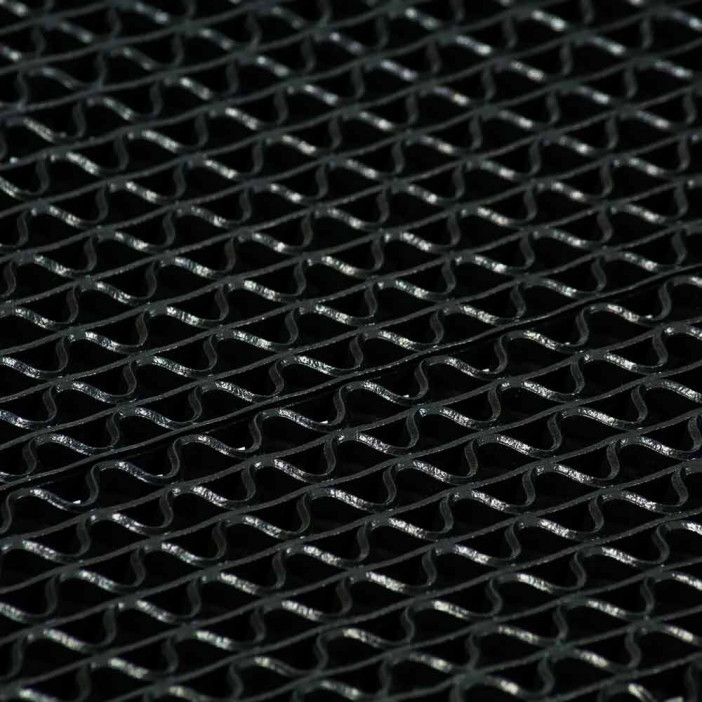 Коврик-дорожка против скольжения ZIG-ZAG 0,9*12м черный