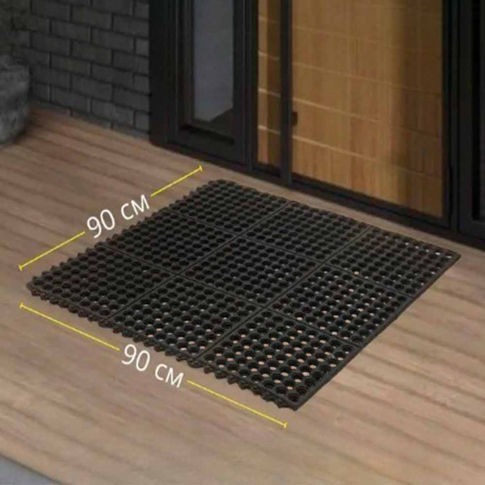 Коврик грязезащитный модульный "Sunstep" 90*90см толщина 1,2см