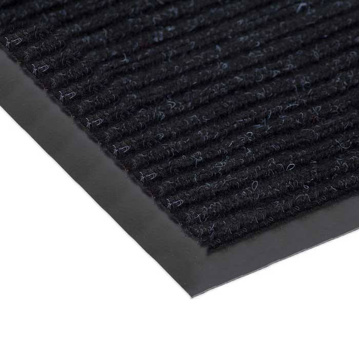 Коврик влаговпитывающий ребристый Sunstep 100*200см черный