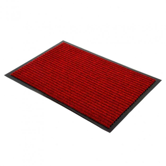 Коврик влаговпитывающий ребристый Sunstep 40*60см красный
