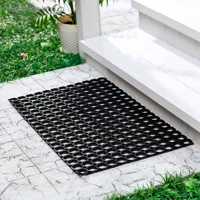 Коврик грязезащитный ячеистый Sunstep 80*120 толщина 1,6см