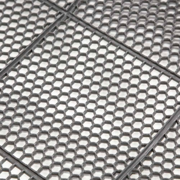 Коврик-дорожка Sunstep Ячейка 0,9*12м серый