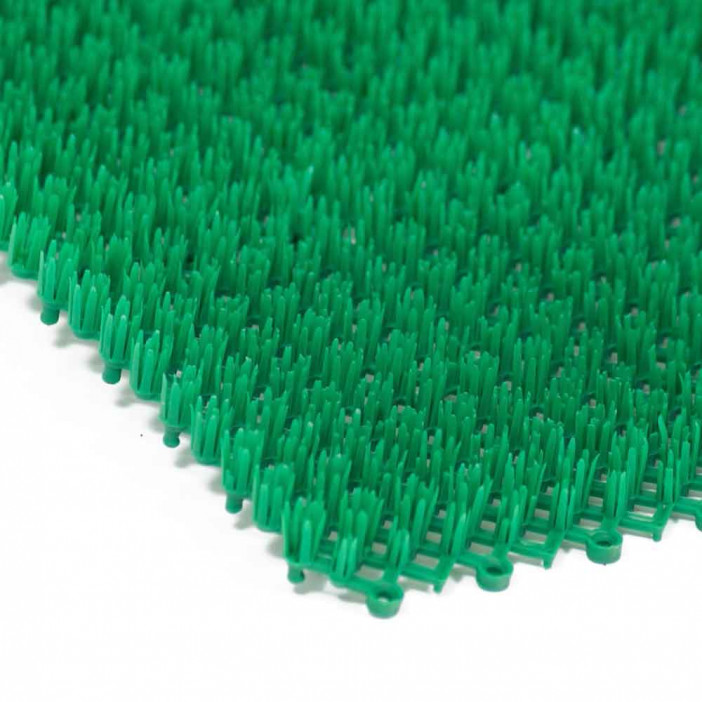Дорожка щетина на ПВХ основе 0,9*15м зеленая