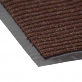 Коврик-дорожка влаговпитывающий ребристый Стандарт 1,2*15м коричневый
