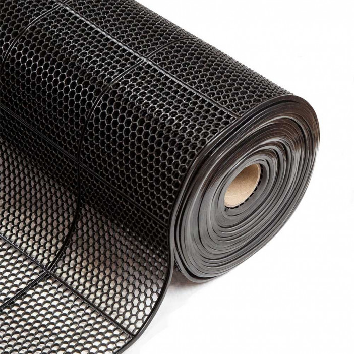 Коврик-дорожка Sunstep Ячейка 0,9*12м черный