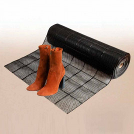 Коврик-дорожка Sunstep Ячейка 0,9*12м черный