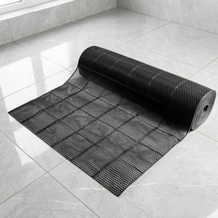 Коврик-дорожка Sunstep Ячейка 0,9*12м черный