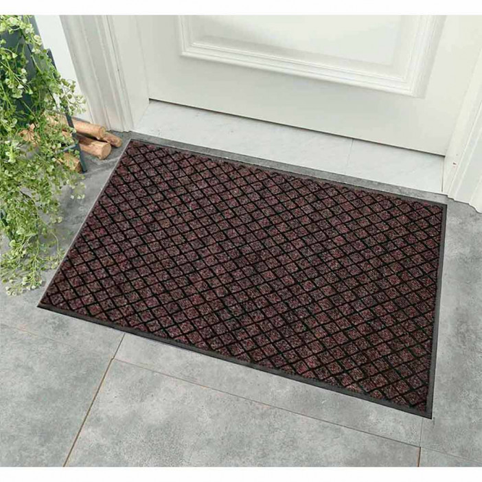 Коврик влаговпитывающий Галант 80*120см коричневый