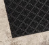 Дорожка щетина на ПВХ основе Ромб 0,9*15м черная