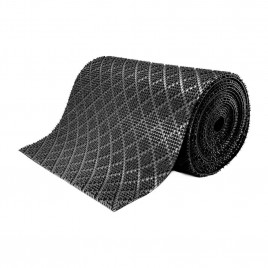 Дорожка щетина на ПВХ основе Ромб 0,9*15м черная