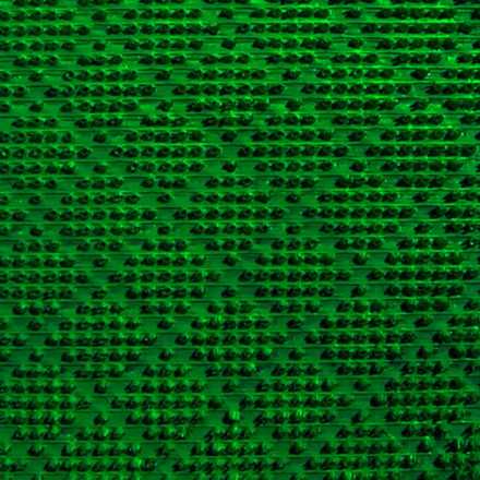 Дорожка щетина на ПВХ основе Ромб 0,9*15м зеленая
