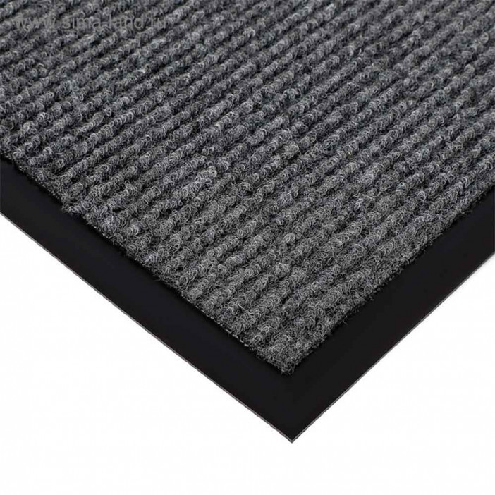 Коврик влаговпитывающий ребристый Комфорт 40*60см серый