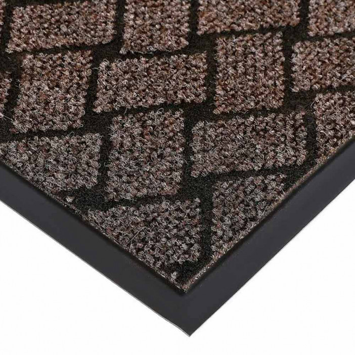 Коврик влаговпитывающий Крафт 60*90см коричневый