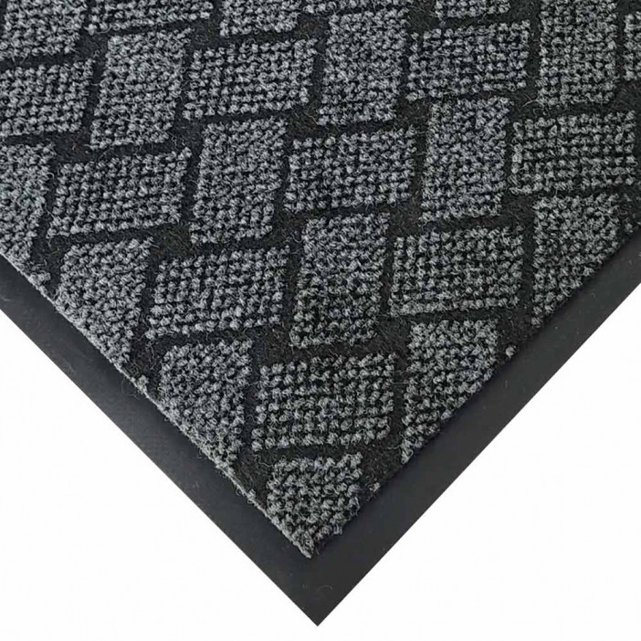 Коврик влаговпитывающий Крафт 80*120см серый