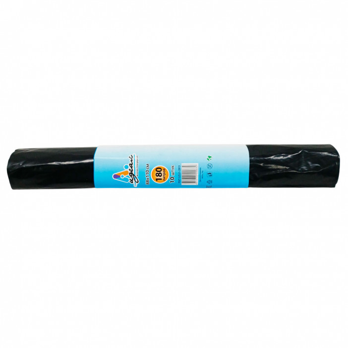 Мешки для мусора Идеал ПВД 180л 88*110см 50мкм 10шт