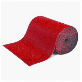 Дорожка щетина на ПВХ основе 0,9*15м красная